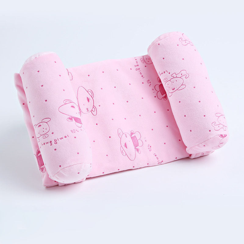 HKM-354451 Baby Bear Shape Neck Support Pillow - Memory Foam, Anti-Allergy, Available in Blue, Pink, Yellow