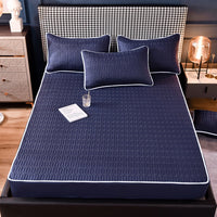 HKM-354451 Breathable Mattress Cover Protector with Quilted Polyester Fabric