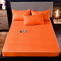 HKM-354451 Breathable Mattress Cover Protector with Quilted Polyester Fabric