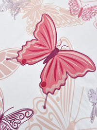 HKM-354643 Children's Princess Cartoon Wind Bedding Set - Cotton Quilt with Pillowcases in Pink & White