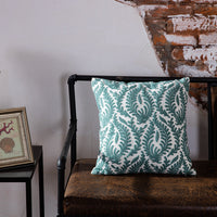 HKM-355027 Geometric Abstract Cotton Cushion with PP Cotton Filling, 45x45cm