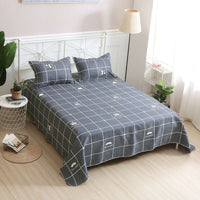 HKM-355603 Cartoon-Themed Bed Sheets with Pillowcases - Multiple Designs and Sizes Available