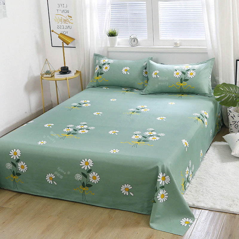 HKM-355603 Cartoon-Themed Bed Sheets with Pillowcases - Multiple Designs and Sizes Available