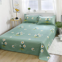 HKM-355603 Cartoon-Themed Bed Sheets with Pillowcases - Multiple Designs and Sizes Available