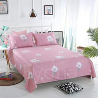 HKM-355603 Cartoon-Themed Bed Sheets with Pillowcases - Multiple Designs and Sizes Available