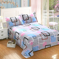 HKM-355603 Cartoon-Themed Bed Sheets with Pillowcases - Multiple Designs and Sizes Available