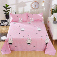 HKM-355603 Cartoon-Themed Bed Sheets with Pillowcases - Multiple Designs and Sizes Available