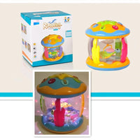 HKM-355795 Rotating Musical Sea Paradise Projector and Drum Toy for Babies and Toddlers