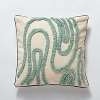 HKM-355859 Cotton Tufted Pillowcase with Geometric Abstract Design, Core-Free, 45x45cm & 30x50cm Options