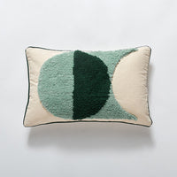 HKM-355859 Cotton Tufted Pillowcase with Geometric Abstract Design, Core-Free, 45x45cm & 30x50cm Options
