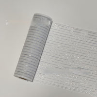 HKM-355923 Elegant Christmas Tree Decoration Ribbons in Various Colors - 10 Yards Each Roll