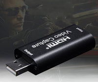 HKM-355987 USB 2.0 HDMI Capture Card with 4K Input and 1080p Output, Supports Multiple Color Depths, Compatible with Windows, Android, and Mac OS