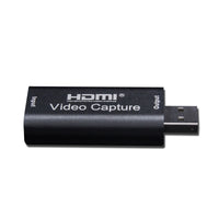 HKM-355987 USB 2.0 HDMI Capture Card with 4K Input and 1080p Output, Supports Multiple Color Depths, Compatible with Windows, Android, and Mac OS