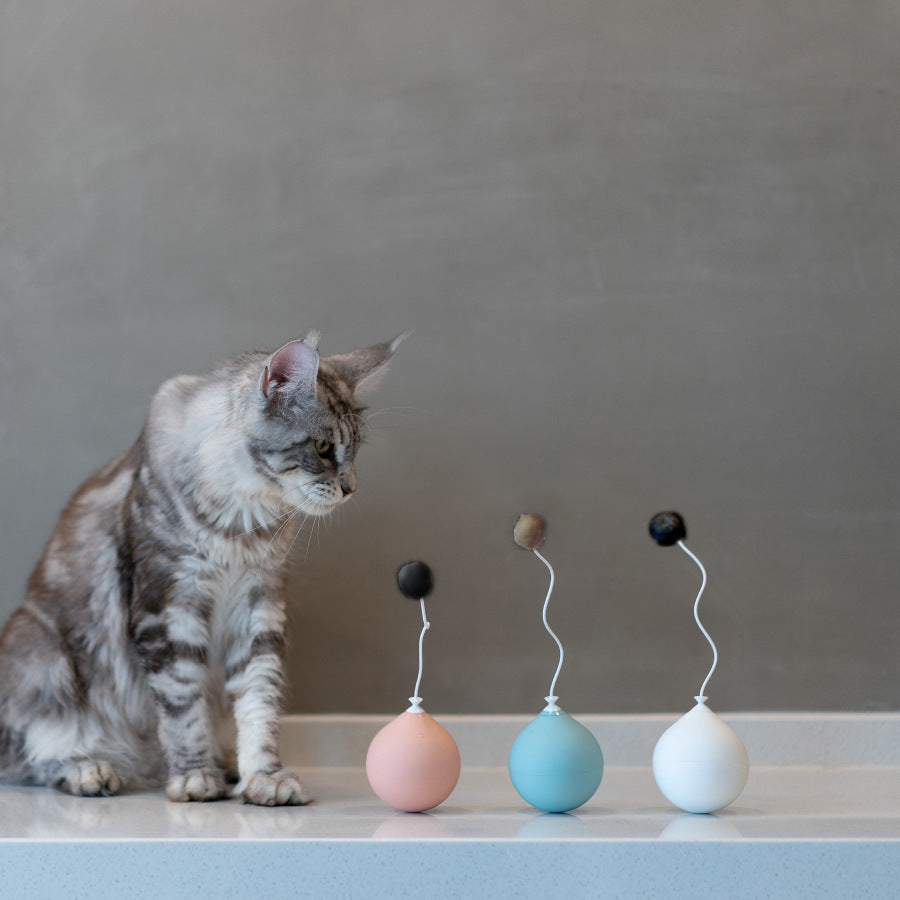 HKM-356243 Interactive Electric Cat Toy for Playful Cats, 7*7*15 cm, ABS Material