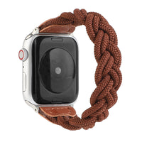 HKM-356307 Braided Single Loop Watch Strap Compatible with Apple Watch Series 1-6 in Various Colors and Sizes