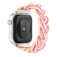 HKM-356307 Braided Single Loop Watch Strap Compatible with Apple Watch Series 1-6 in Various Colors and Sizes