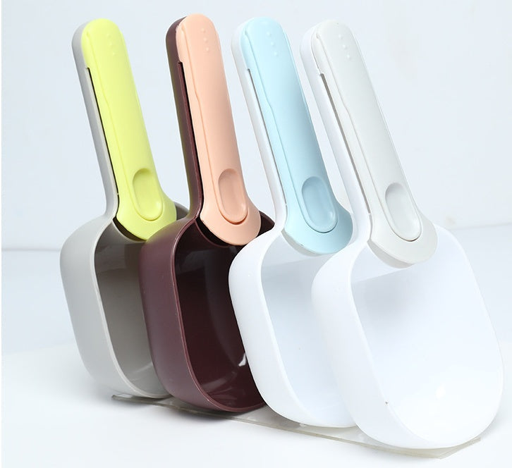 HKM-356435 Pet Food Spatula with Canned Spoon Seal - Durable ABS Material, 20 x 8 x 4 cm, Lightweight 40 g