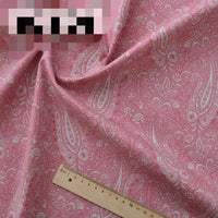 HKM-356627 Cotton Floral Print Fabric for Crafts and Sewing Projects, 145 cm Wide