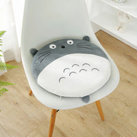 HKM-356755 Cute Cartoon Plush Animal Cushions - Shiba Inu, Orange Cow, Black Cow, Blue Cow, Totoro, Owl, Monkey, Shark, 40x40cm