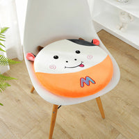 HKM-356755 Cute Cartoon Plush Animal Cushions - Shiba Inu, Orange Cow, Black Cow, Blue Cow, Totoro, Owl, Monkey, Shark, 40x40cm