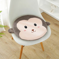 HKM-356755 Cute Cartoon Plush Animal Cushions - Shiba Inu, Orange Cow, Black Cow, Blue Cow, Totoro, Owl, Monkey, Shark, 40x40cm