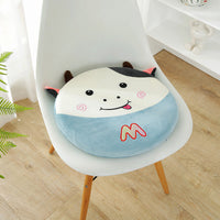 HKM-356755 Cute Cartoon Plush Animal Cushions - Shiba Inu, Orange Cow, Black Cow, Blue Cow, Totoro, Owl, Monkey, Shark, 40x40cm