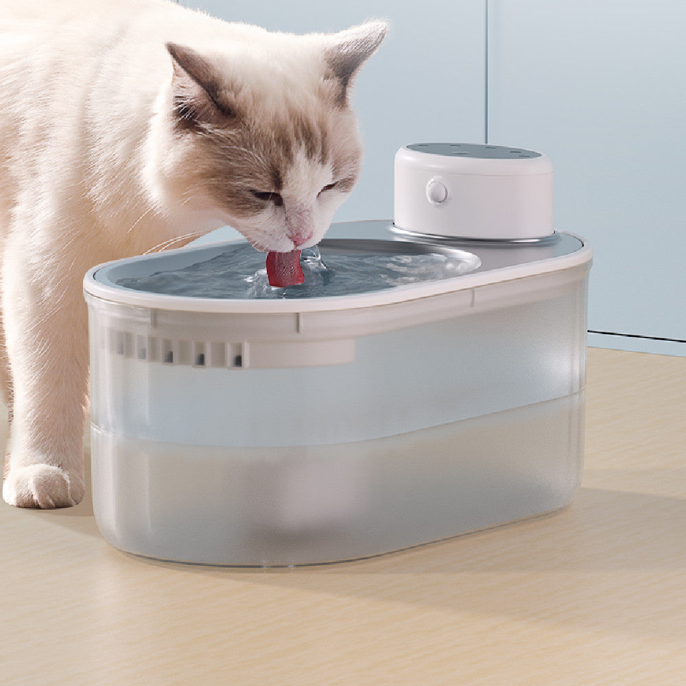HKM-356819 Automatic Pet Water Dispenser with Circulation System for Dogs and Cats, 3L Capacity