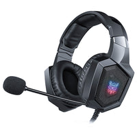 HKM-357011 Luminous Wired Gaming Headset with 3.5mm Connector for PC