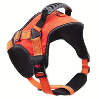 HKM-357139 Durable Chest Strap Dog Leash for Medium and Large Breeds, Impact-Resistant Design