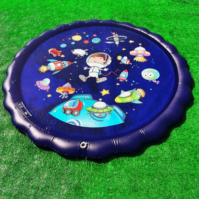 HKM-357203 Inflatable Water Spray Mat for Kids – Summer Splash Pad for Fun Water Play