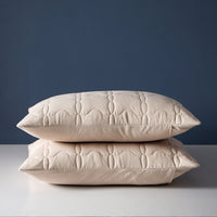 HKM-357267 Antibacterial Quilted Pillow Protector Cover in Various Colors - 100% Polyester, 48cm x 74cm