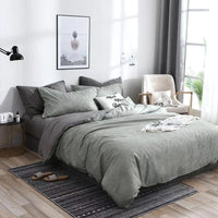 HKM-357267 Four-Piece Personalized Fashion Bedding Set with Geometric Pattern in Various Sizes