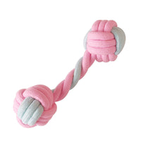 HKM-357395 Cotton Rope Dog Chew Toy Pet Small Dog Toy Teeth Clean