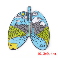 HKM-357779 Embroidered Thermo Adhesive Patches for Clothing and Home Textiles