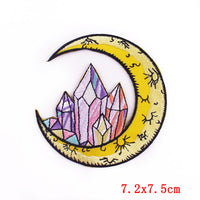 HKM-357779 Embroidered Thermo Adhesive Patches for Clothing and Home Textiles