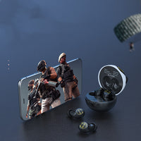HKM-357843 Binaural Touch Sports In-Ear Bluetooth Headset with Battery Display and Call Function