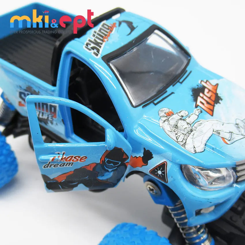 HKM-357907 Pull Back Friction DieCast Alloy Off-Road Climbing Vehicle for Kids