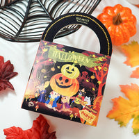 HKM-357907 Retro Halloween Candy Box Handbag - Paper, 12x6.5x18 cm