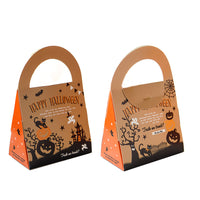 HKM-357907 Retro Halloween Candy Box Handbag - Paper, 12x6.5x18 cm