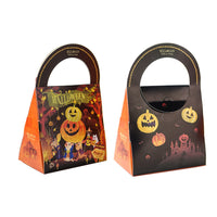 HKM-357907 Retro Halloween Candy Box Handbag - Paper, 12x6.5x18 cm