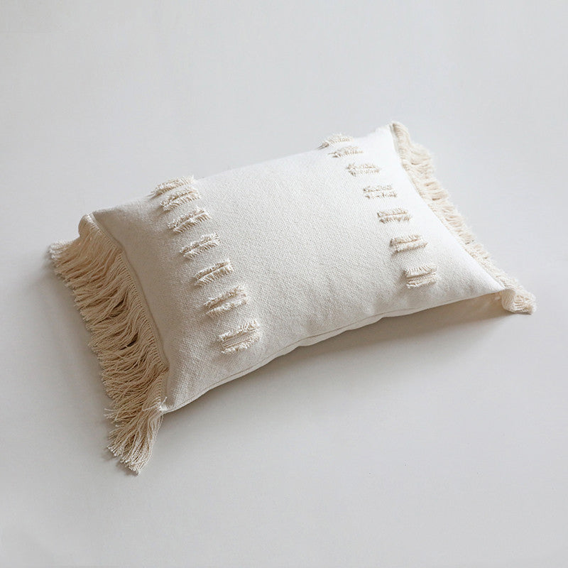 HKM-358163 Cotton and Linen Simple Modern Art Pillowcase in Various Sizes and Colors