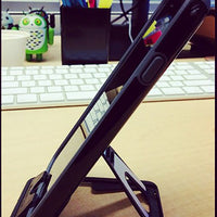 HKM-358163 Portable Credit Card-Size Mobile Phone and Tablet Stand for Secure Viewing
