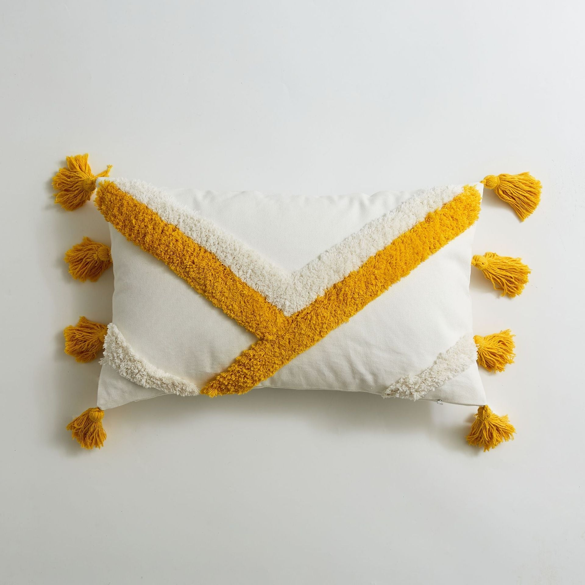 HKM-358227 Modern Cotton Canvas Pillow - 45x45cm & 30x50cm Polyester Fiber Filling