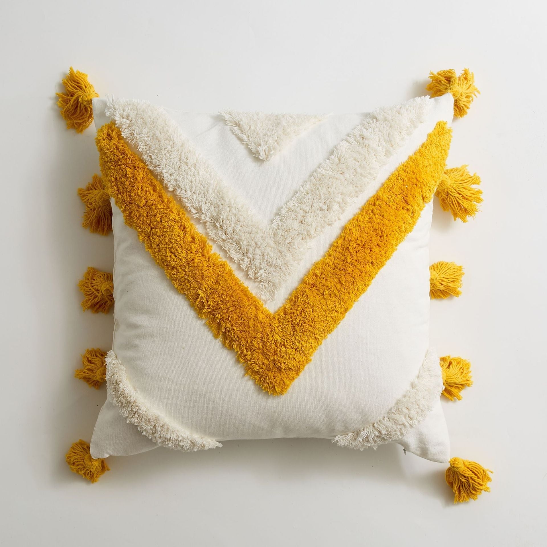 HKM-358227 Modern Cotton Canvas Pillow - 45x45cm & 30x50cm Polyester Fiber Filling