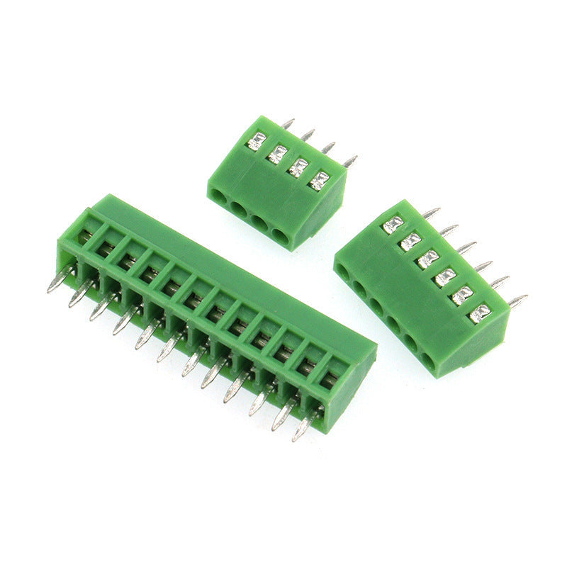 HKM-358291 Green Bolt-Style Wiring Terminal Connector, 18AWG, 2 Connection Points, Rated 6A, 150V