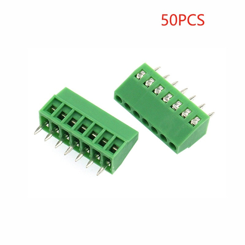 HKM-358291 Green Bolt-Style Wiring Terminal Connector, 18AWG, 2 Connection Points, Rated 6A, 150V