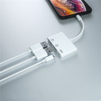 HKM-358483 USB Adapter for iOS Devices - Supports Photo & Video Transfer from Digital Cameras