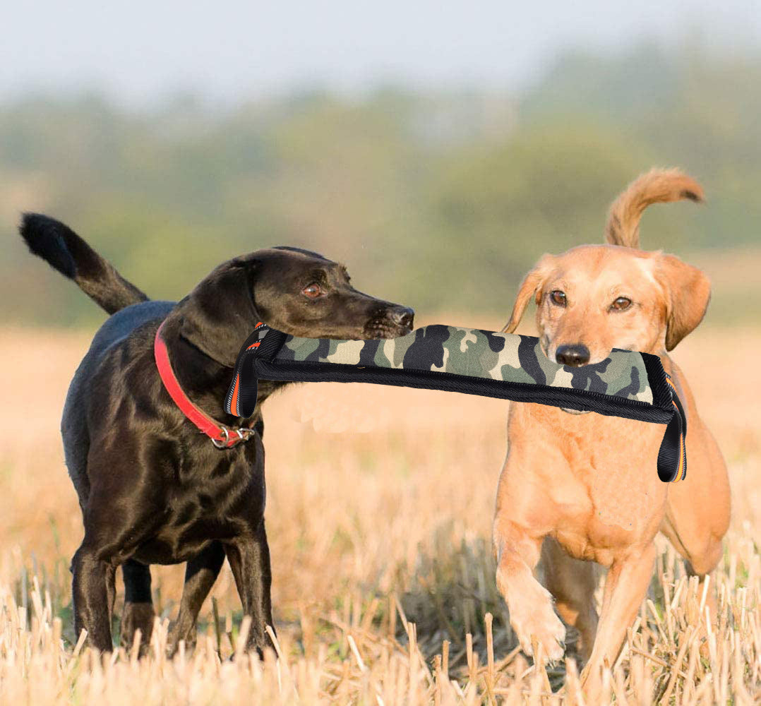 HKM-358547 Molar Fine Hemp Bite Stick Bite-resistant Dog Training Stick
