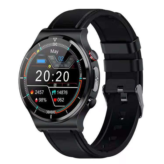 HKM-358611 Smart Watch with Wireless Charging and ECG Monitoring for iOS and Android Devices