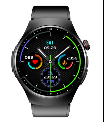 HKM-358611 Smart Watch with Wireless Charging and ECG Monitoring for iOS and Android Devices